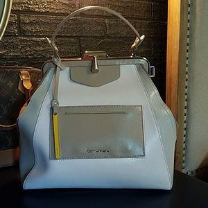 Cromia Satchel Leather Handbag